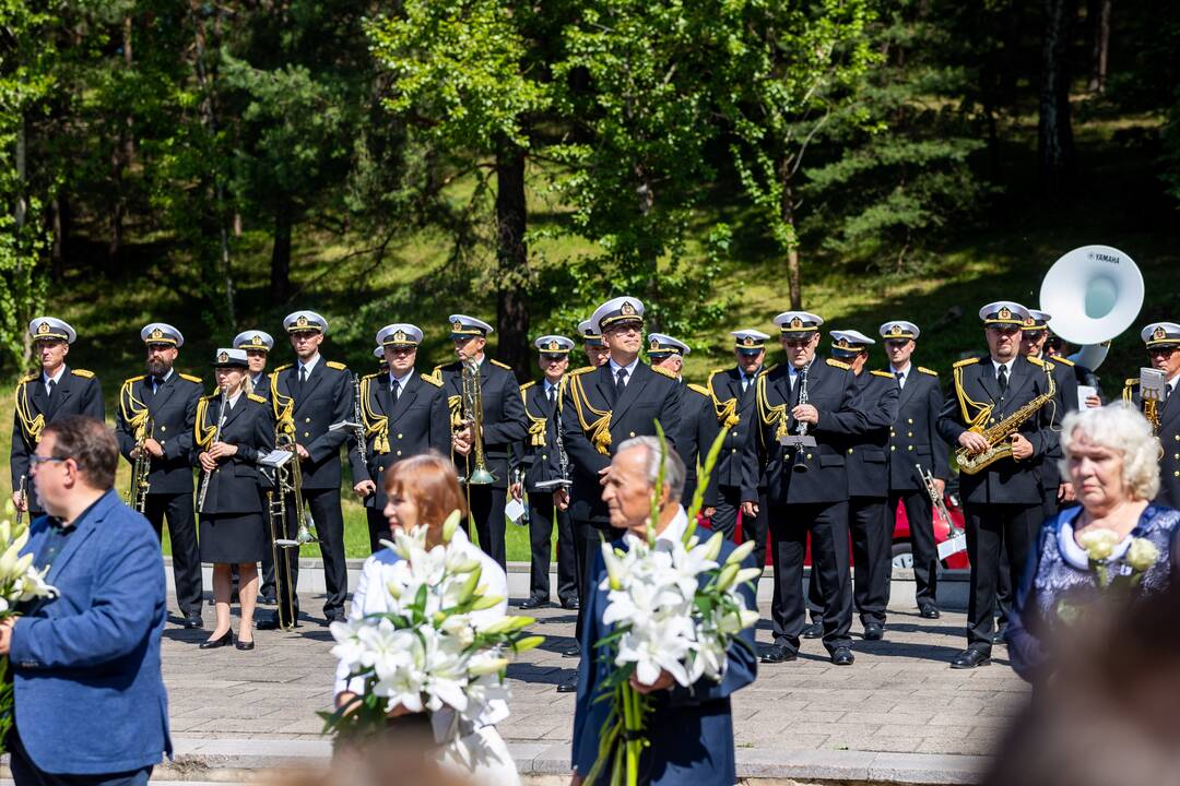 Nepriklausomybės Akto signataro A. Sakalo laidotuvės