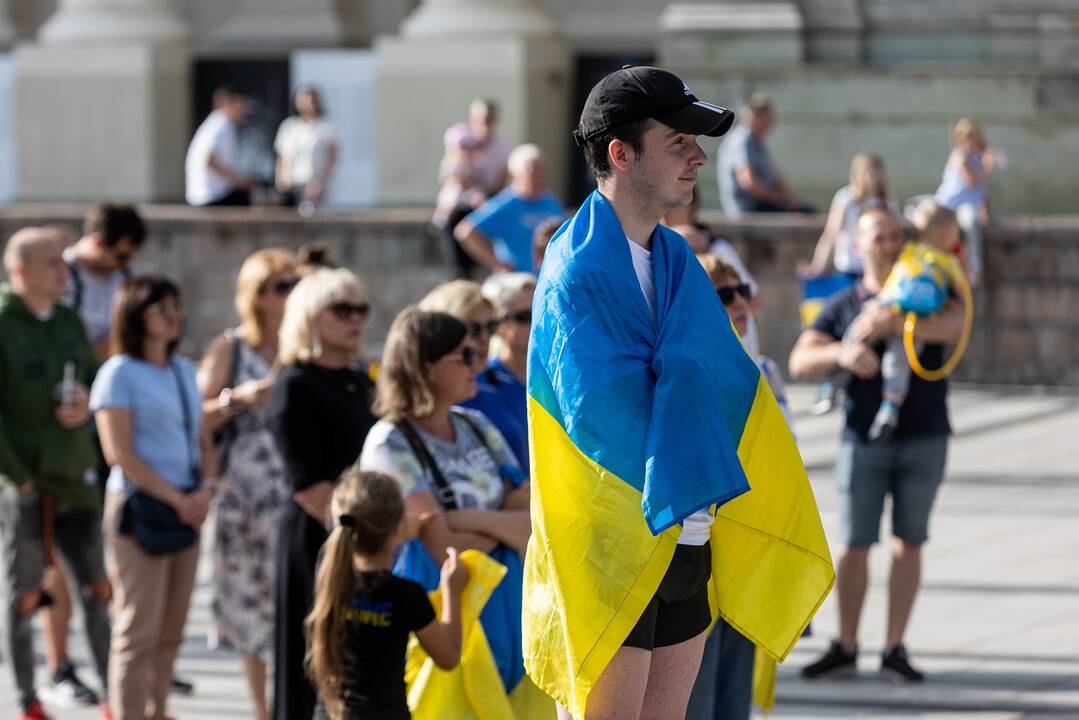 Lietuviai švenčia Ukrainos nepriklausomybės dieną