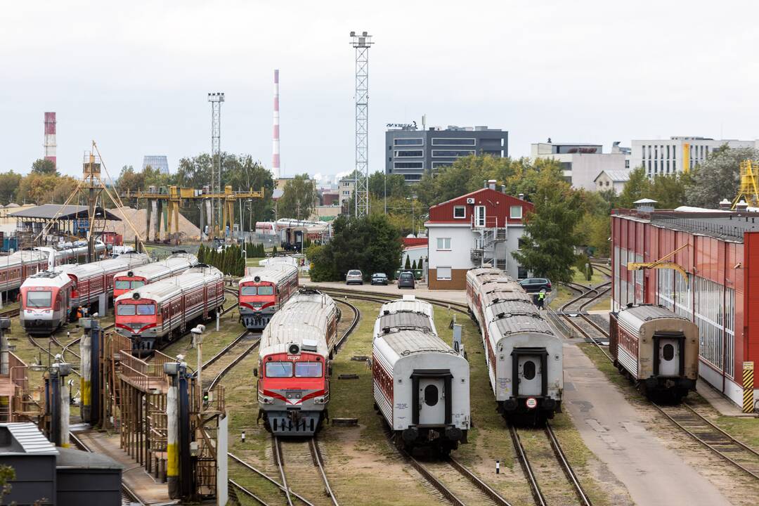 Planuojama keisti Vilniaus pramoninę geležinkelių teritoriją