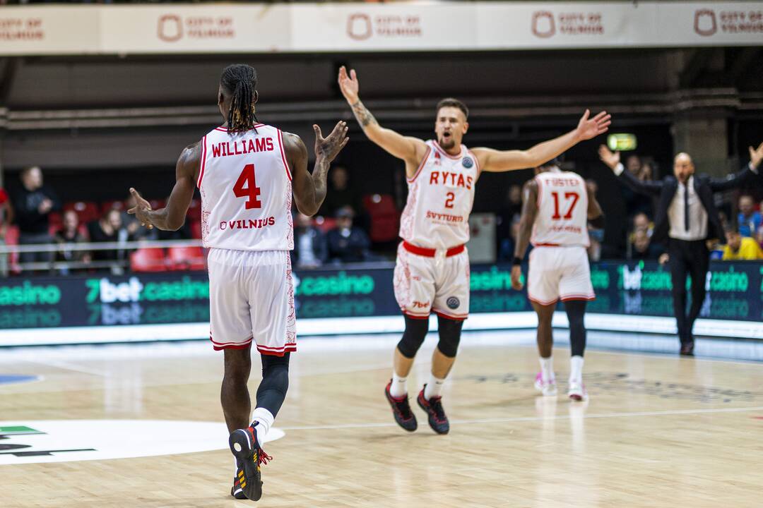 FIBA Čempionų lyga: „Rytas“ – „Peristeri“