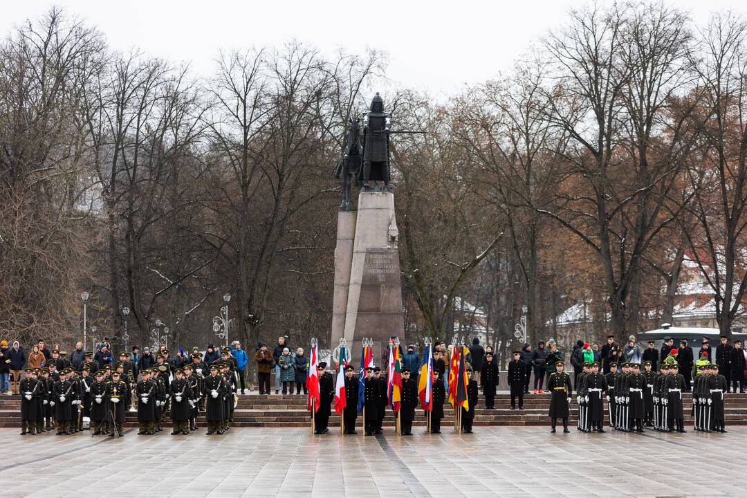 104-ųjų Lietuvos kariuomenės atkūrimo metinių minėjimas