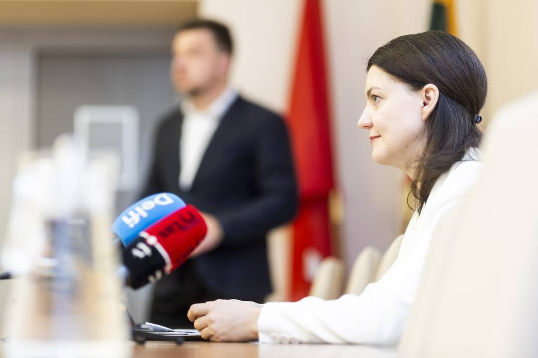 M. Navickienės spaudos konferencija