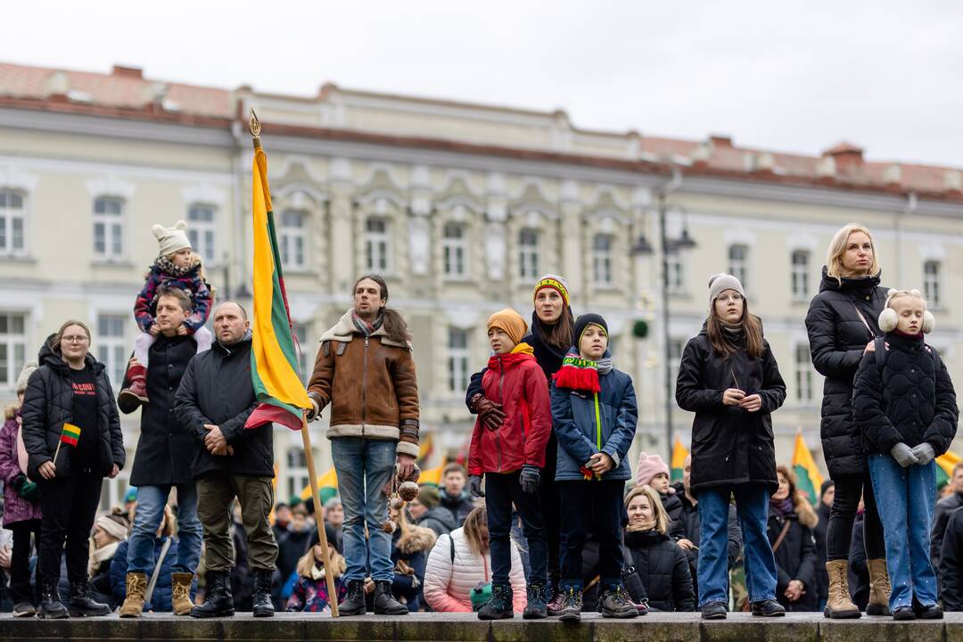 Lietuvos vėliavos dienos ceremonija