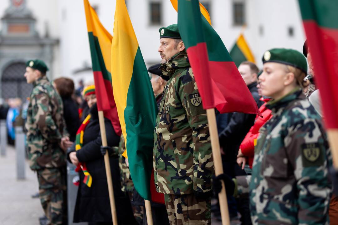 Lietuvos vėliavos dienos ceremonija