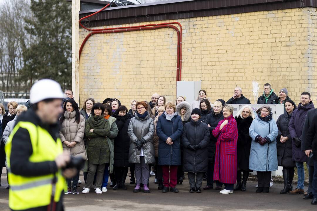 Vilniaus miesto klinikinės ligoninės naujo bloko statybų pradžia