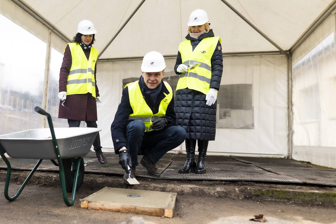 Vilniaus miesto klinikinės ligoninės naujo bloko statybų pradžia