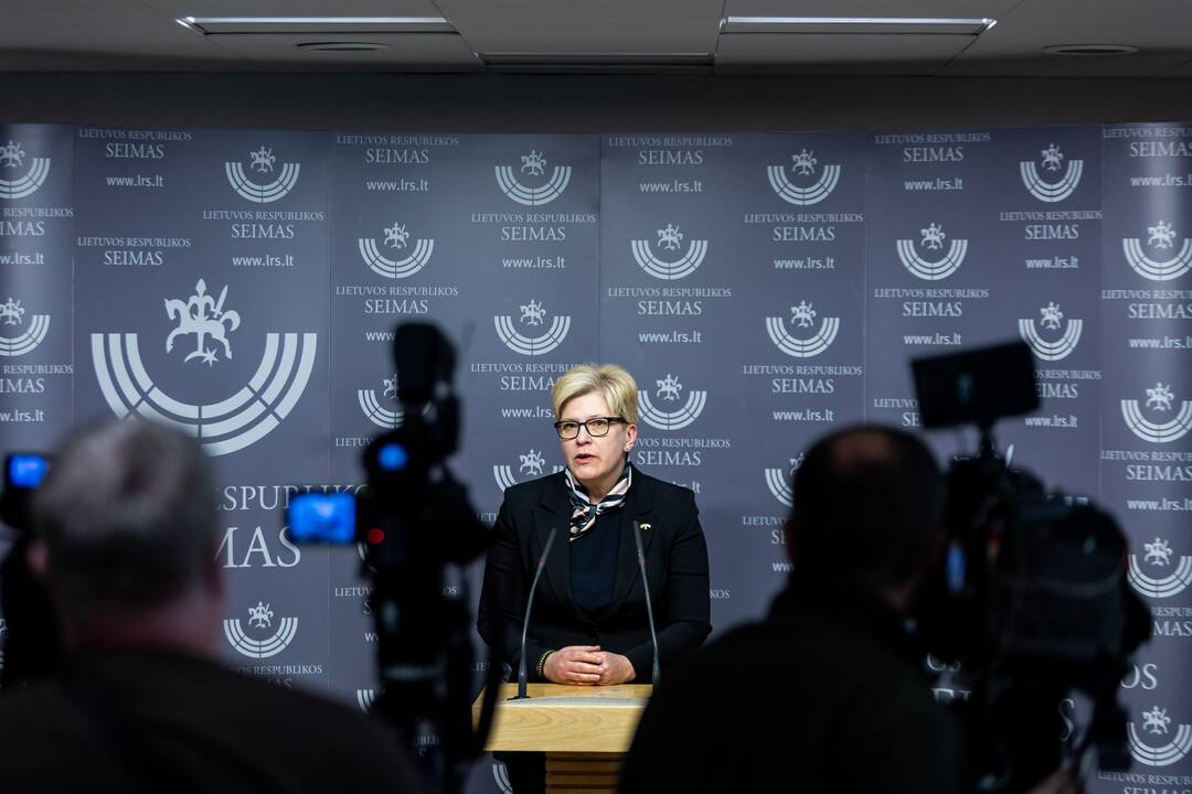 Seimas svarstė klausimą dėl A. Stončaičio atleidimo