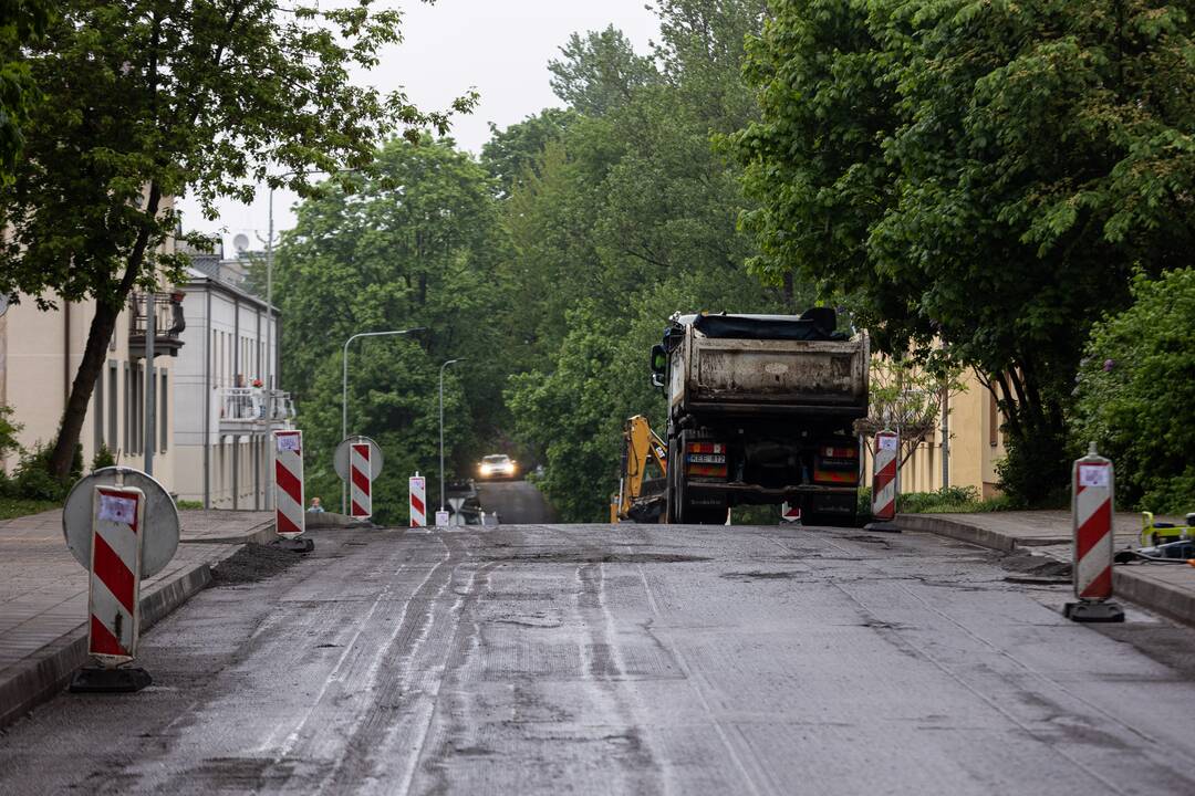 Vilniaus gatvių atnaujinimo darbų pristatymas