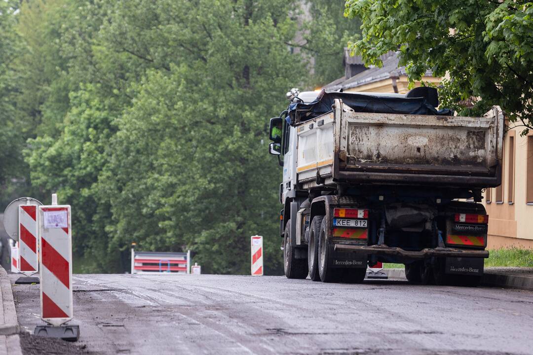 Vilniaus gatvių atnaujinimo darbų pristatymas