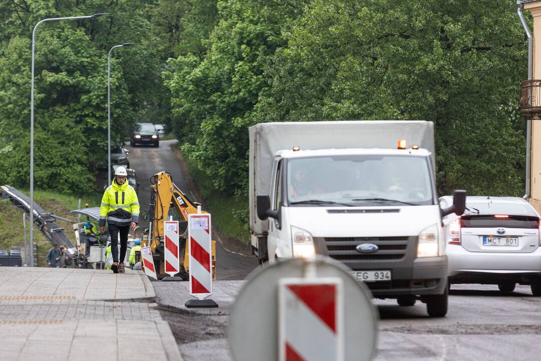 Vilniaus gatvių atnaujinimo darbų pristatymas