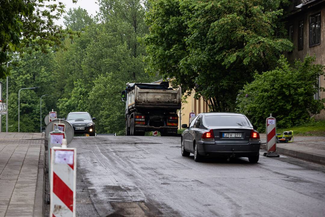 Vilniaus gatvių atnaujinimo darbų pristatymas