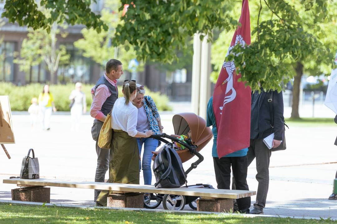 Protestas prieš tos pačios lyties asmenų sąjungų įteisinimą