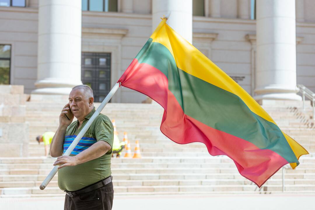 Protestas prieš tos pačios lyties asmenų sąjungų įteisinimą