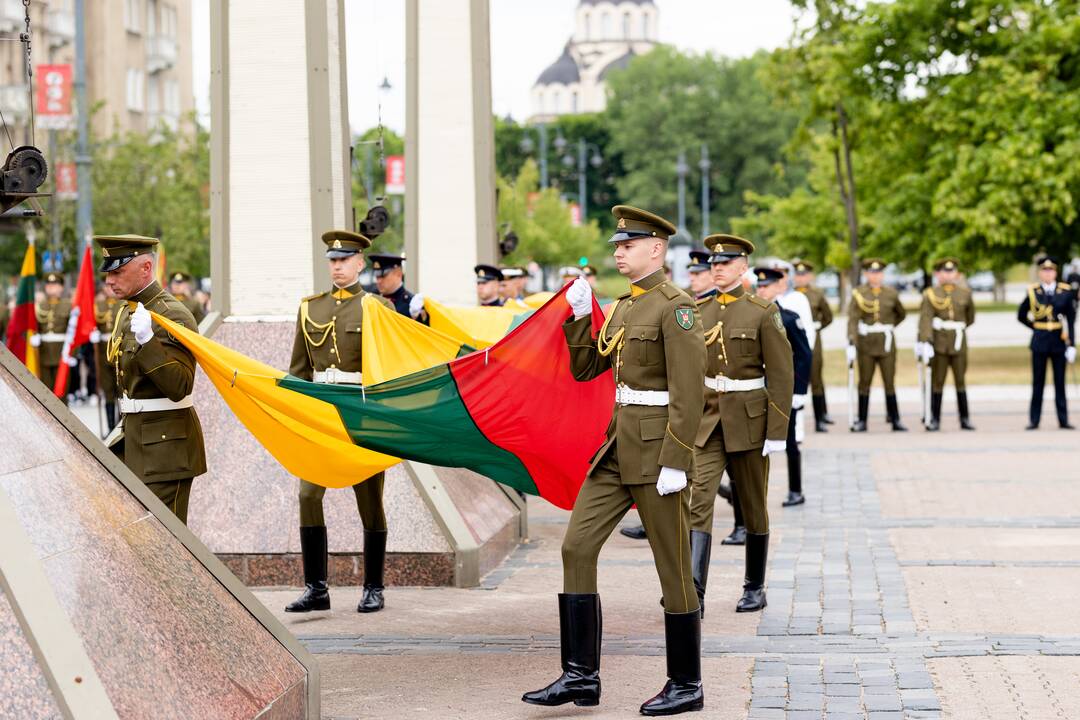 Okupacijos, genocido ir sovietmečio represijų aukų pagerbimo ceremonija