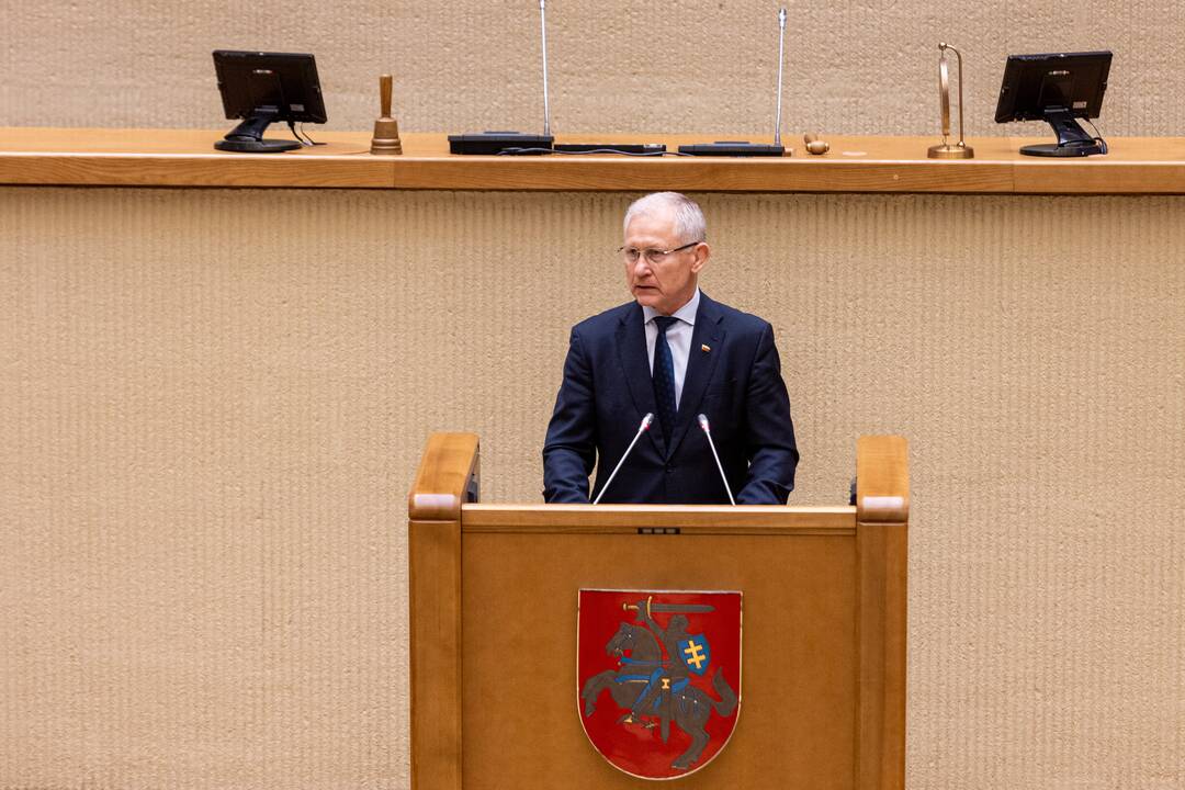 Laisvės gynėjo pažymėjimų ir ženklelių įteikimas Seime