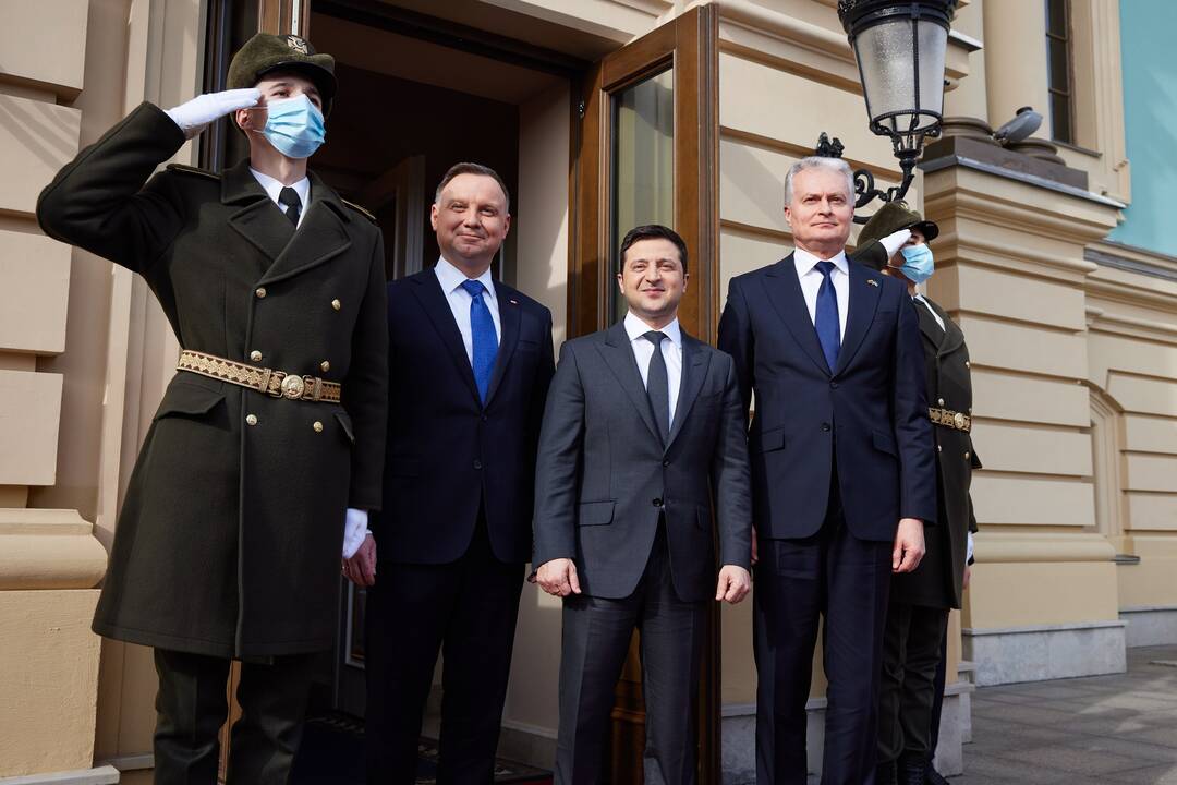 G. Nausėdos vizitas Ukrainoje