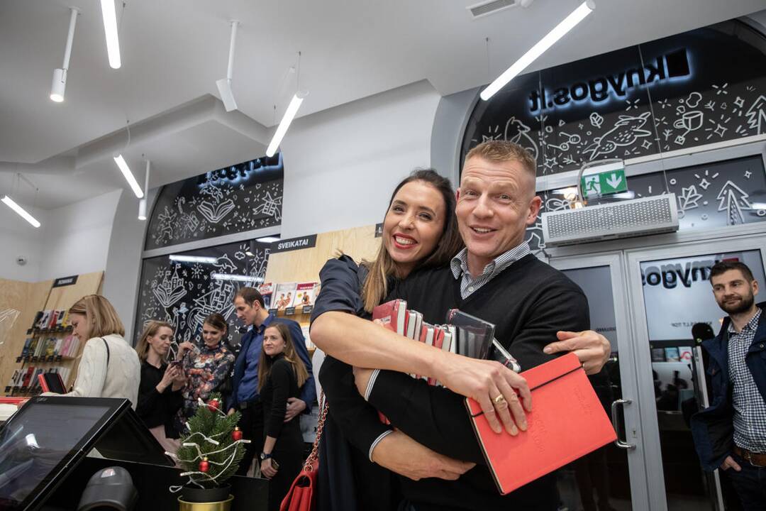 Vlados Musvydaitės palaikymo komanda – širdies draugas Gediminas, sūnus Benas ir dukra Ula