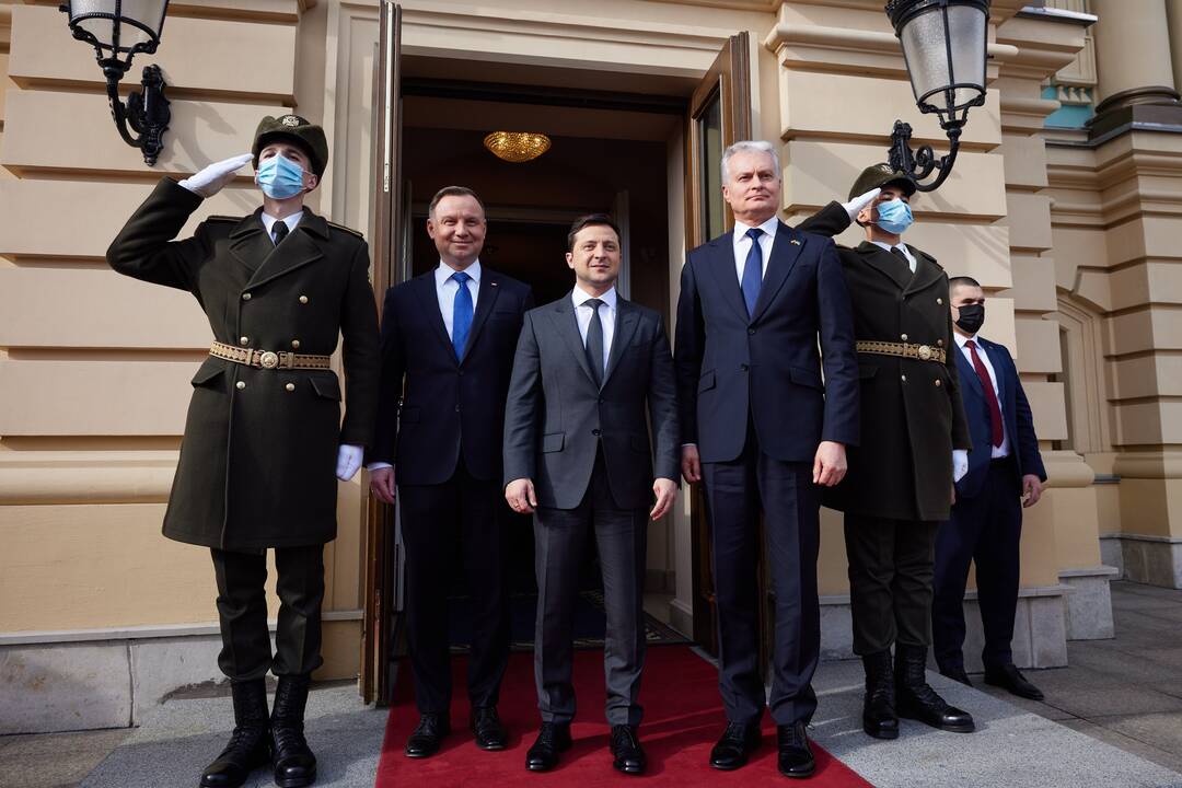 G. Nausėdos vizitas Ukrainoje
