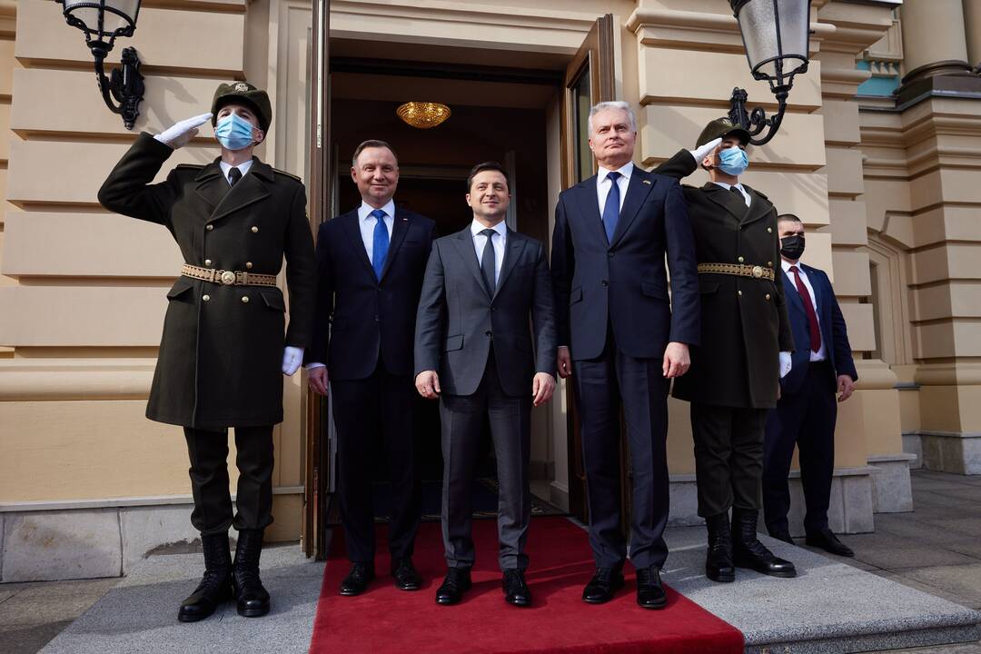 G. Nausėdos vizitas Ukrainoje