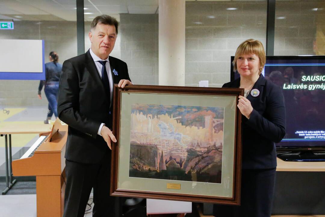 Premjeras lankėsi Balsių progimnazijoje