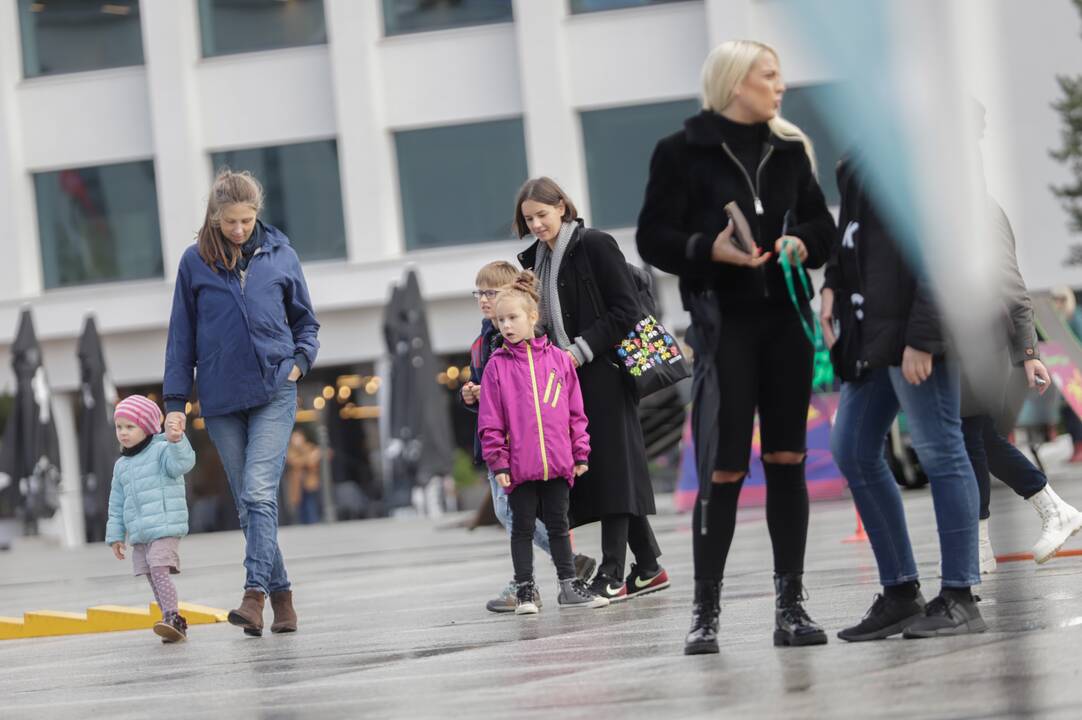 Judėjimo sveikuoliai okupavo Vienybės aikštę