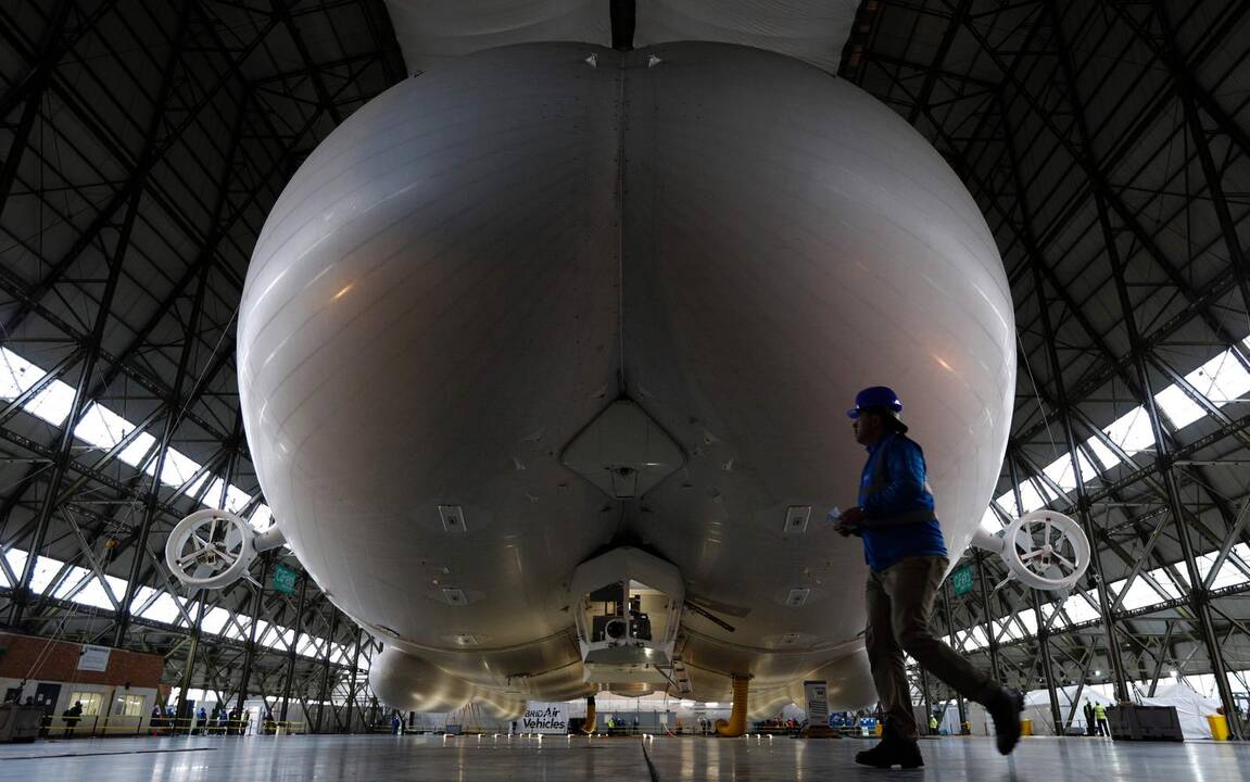Didžiausias pasaulyje orlaivis „Airlander 10“