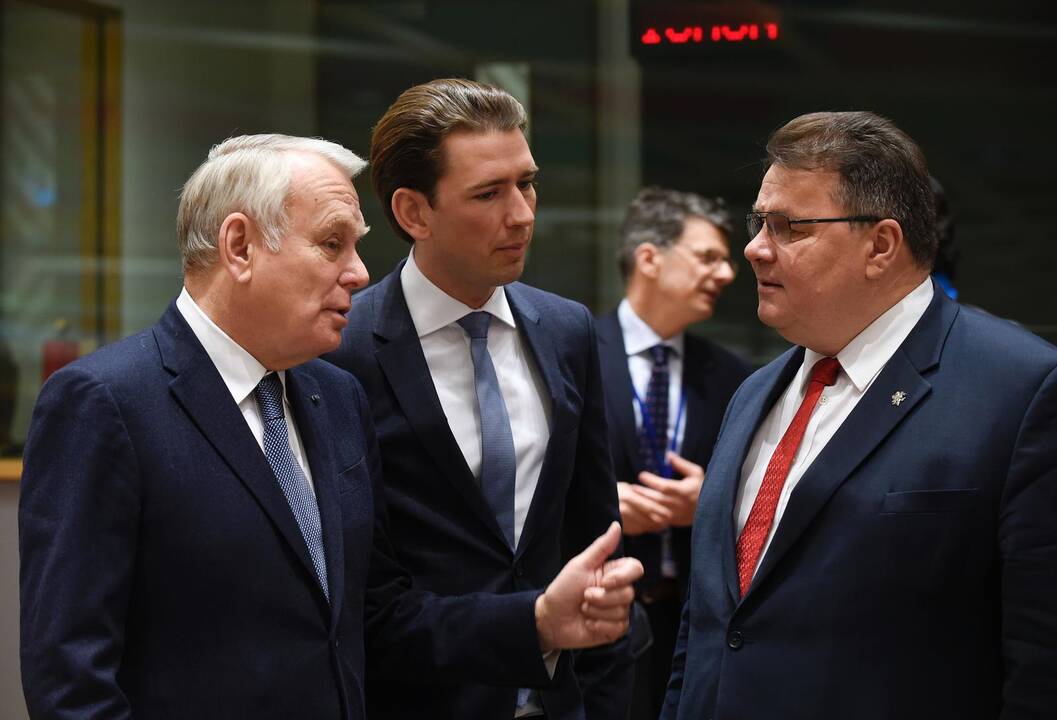 L. Linkevičius: būtina išlaikyti sankcijas Rusijai