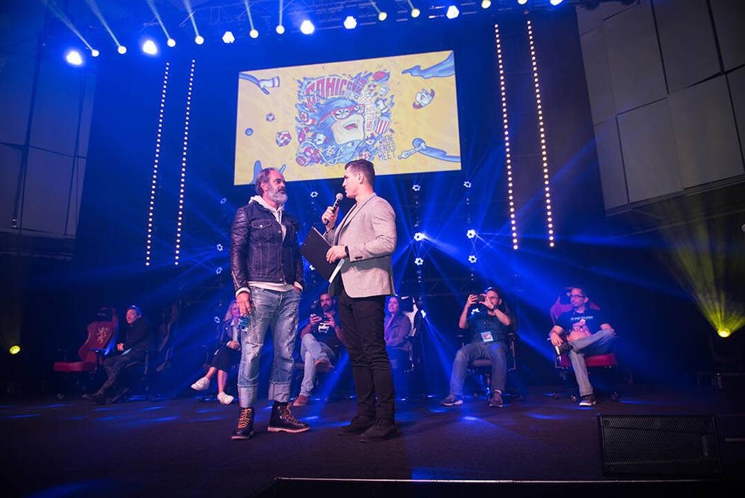 Akimirkos iš renginio „Comic Con Baltics“