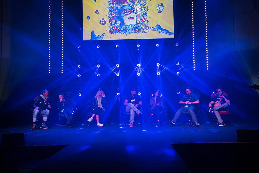 Akimirkos iš renginio „Comic Con Baltics“
