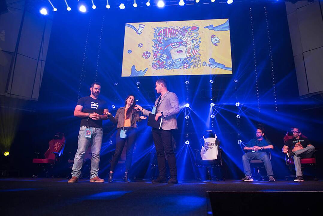 Akimirkos iš renginio „Comic Con Baltics“