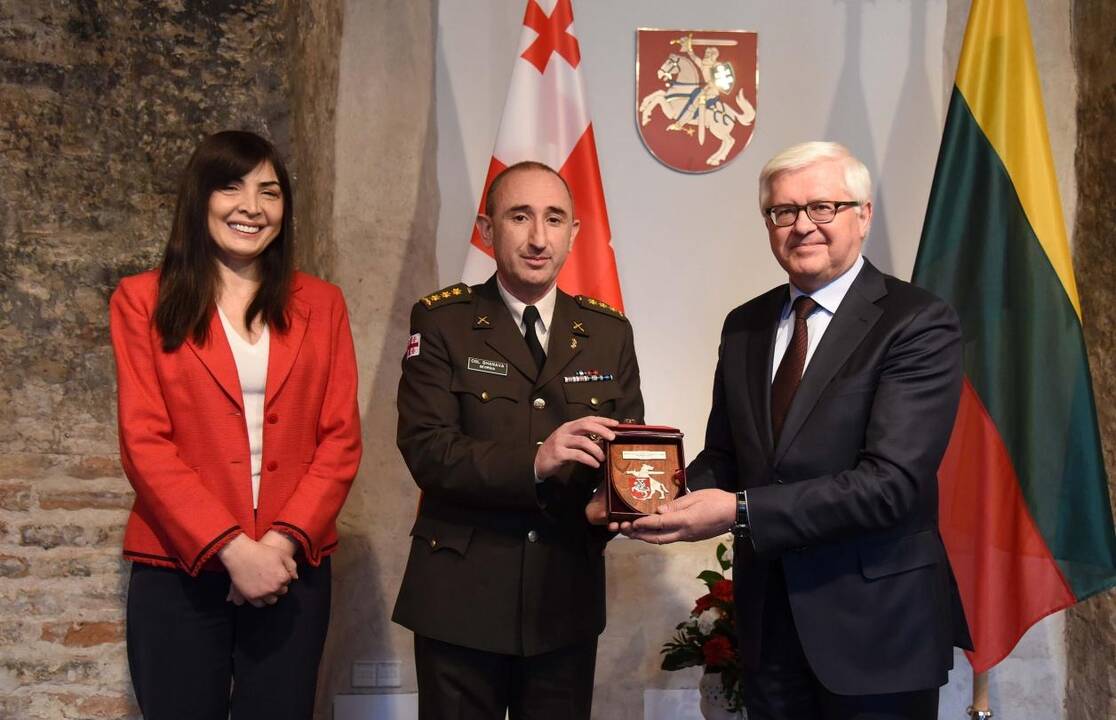 Pulkininkas Z. Shanava – naujas Sakartvelo gynybos atašė Lietuvai
