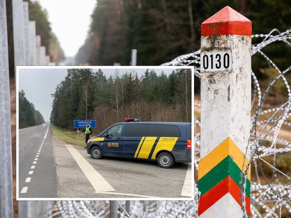 Kontroliuoti situaciją pasienyje VSAT pareigūnams padeda muitininkai