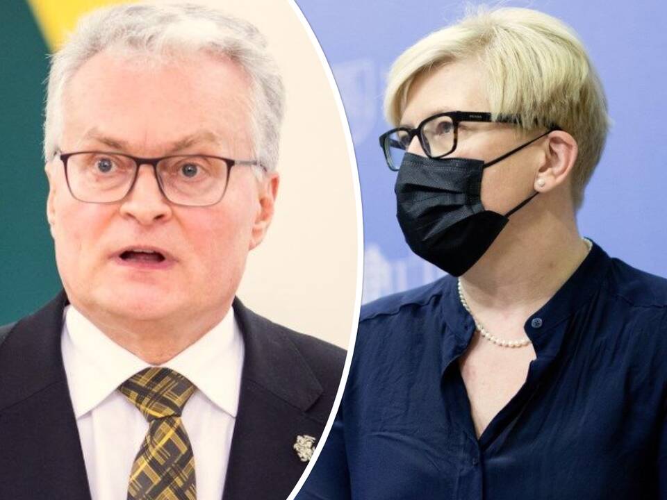 Premjerė atsakė į prezidento kritiką dėl dviveidiškumo: gerai būtų, kad tai taikytų ir sau
