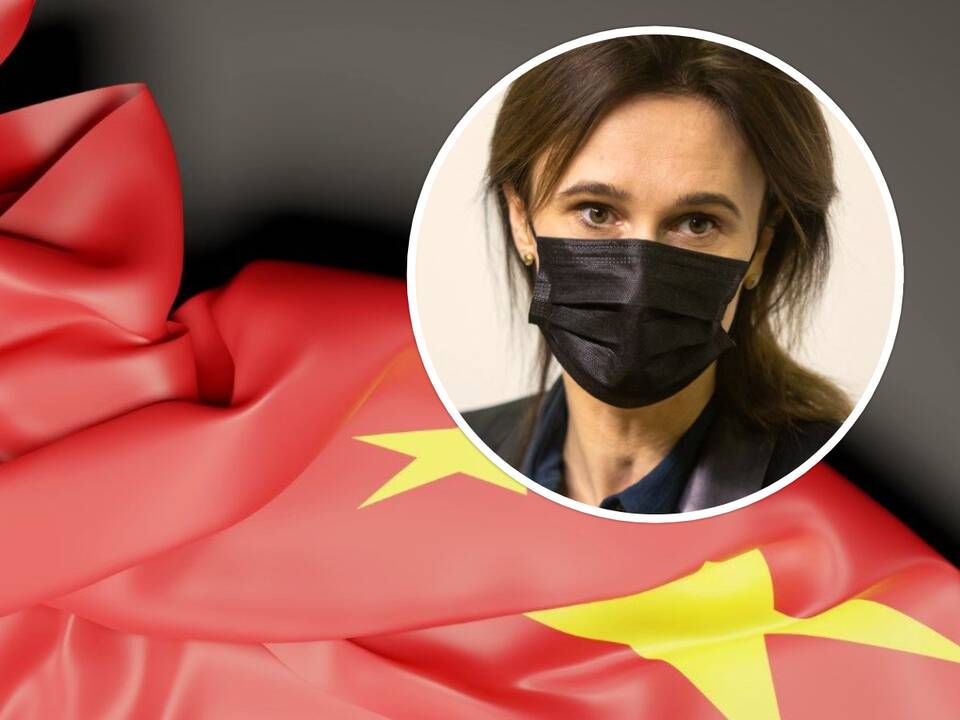 Seimo vadovė nemano, kad reikia atsiprašyti Kinijos: pakovokime dėl kitokios pasaulio tvarkos