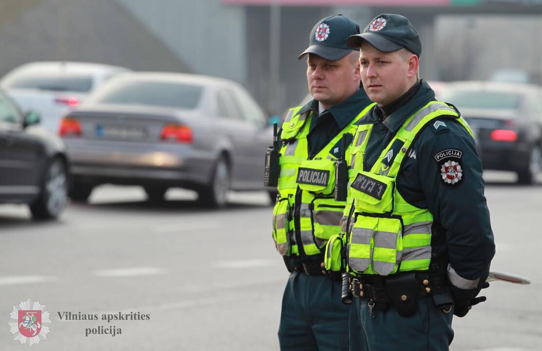 Per Vėlines dirbs maksimalios policijos pajėgos