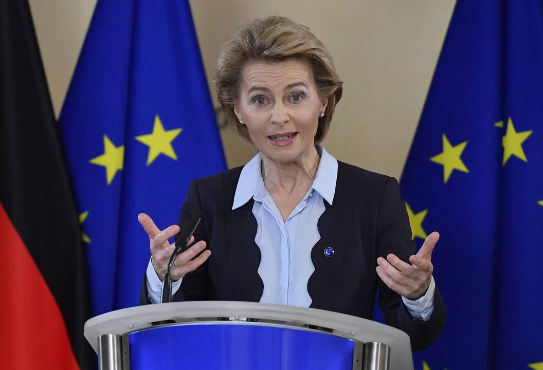 2019 m. Europos Parlamentas išrinko Ursulą von der Leyen naująja Europos Komisijos pirmininke