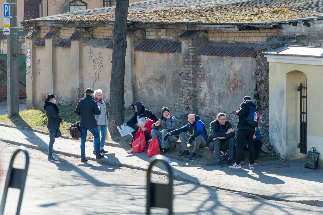 Viešbutyje Vilniuje susimušė karantinuoti vyrai