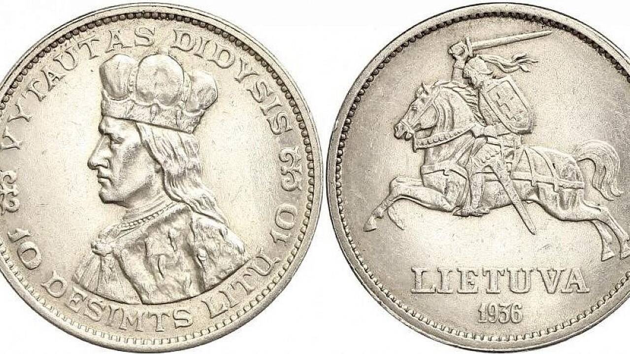 Kruopių miestelyje rastas sidabrinių litų lobis