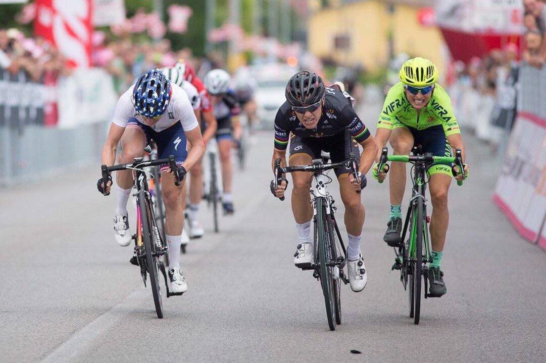 „Giro d'Italia“ dviratininkių lenktynėse R. Leleivytė finišavo 20–a