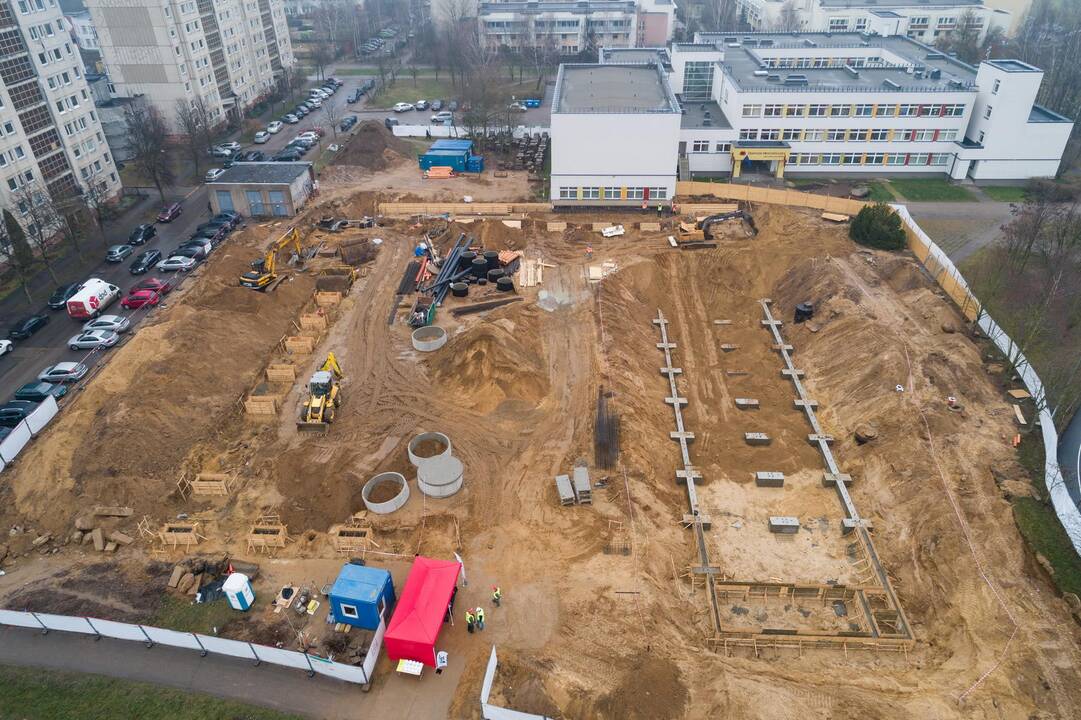 Vilniuje pradedamos sporto komplekso statybos 
