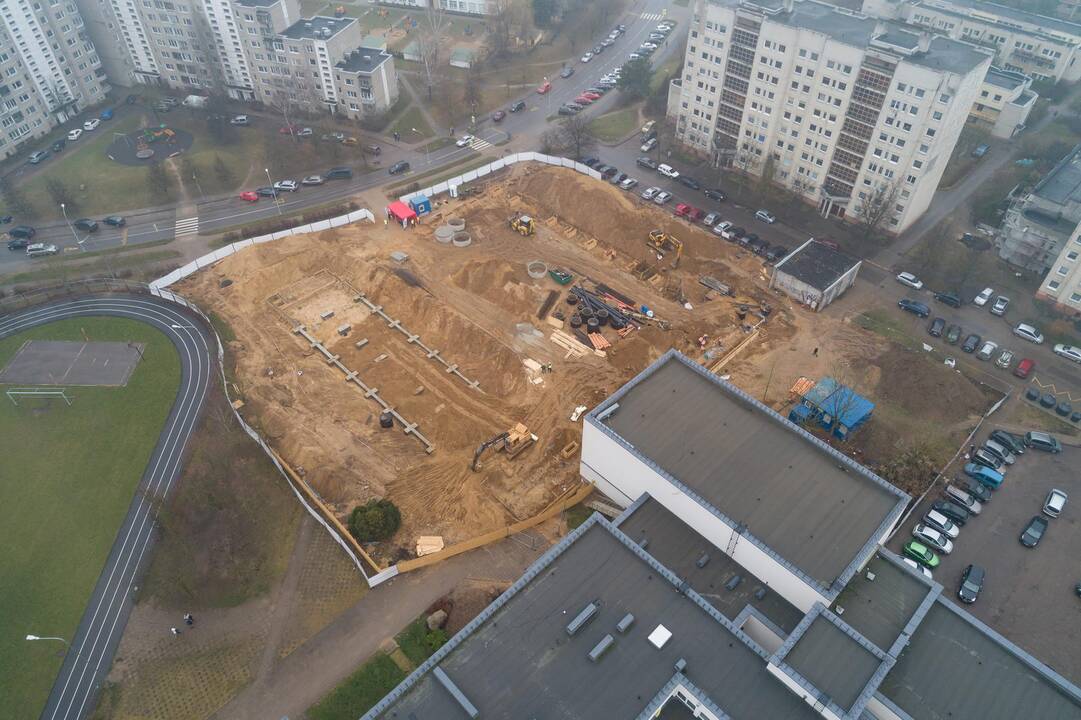 Vilniuje pradedamos sporto komplekso statybos 