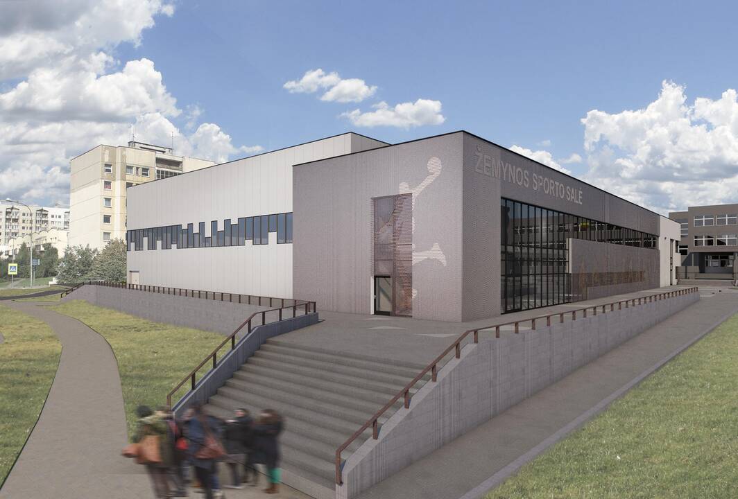 Vilniuje pradedamos sporto komplekso statybos 