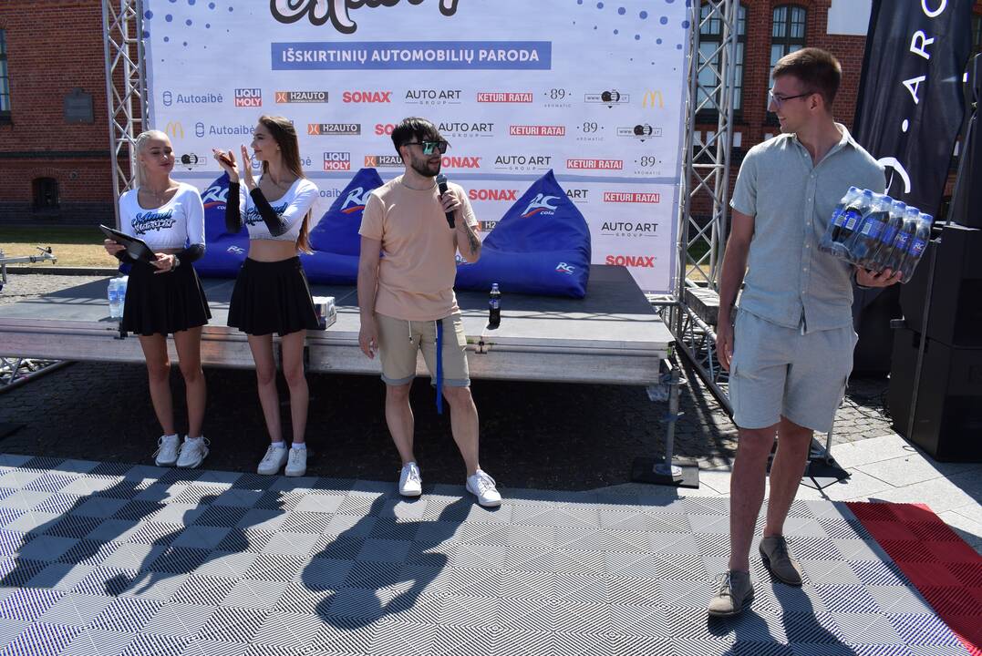 Išskirtinių automobilių paroda „Memel Motor Fest“