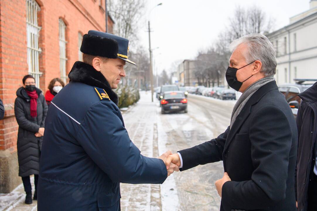 Prezidentas lankosi Panevėžio pataisos namuose