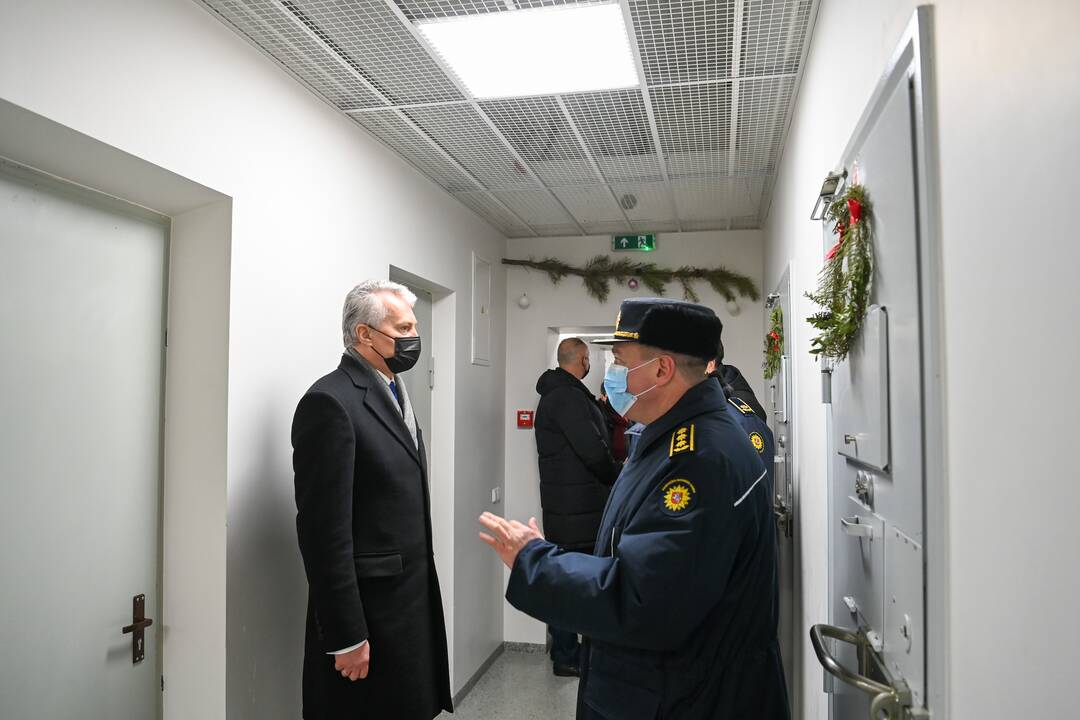 Prezidentas lankosi Panevėžio pataisos namuose