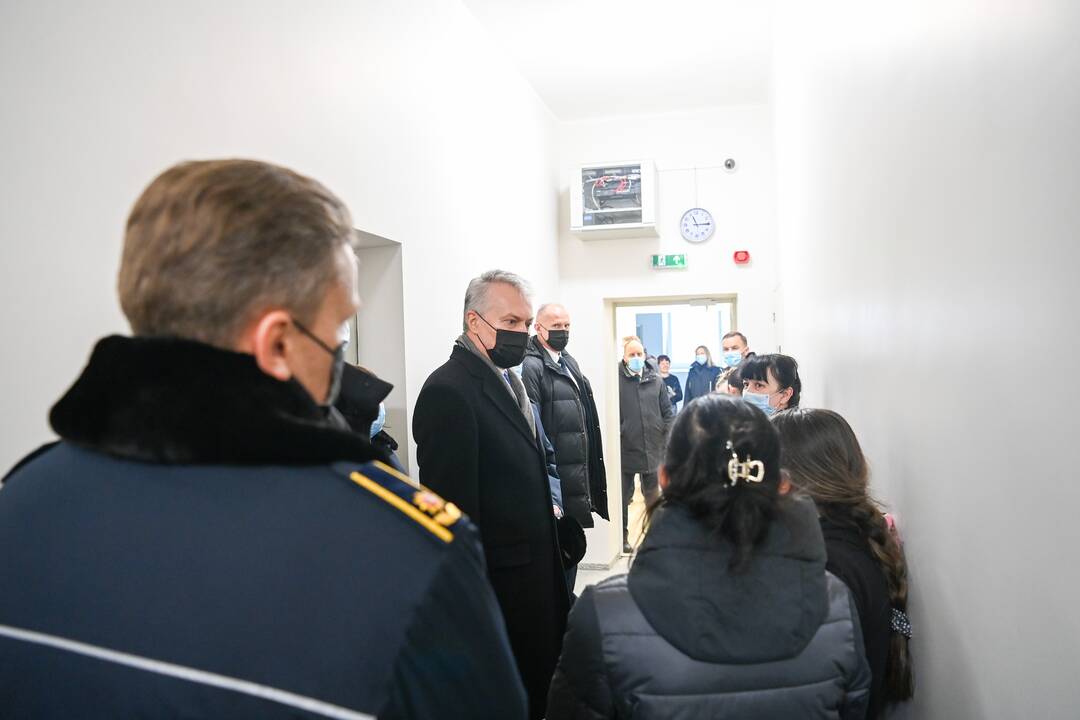 Prezidentas lankosi Panevėžio pataisos namuose