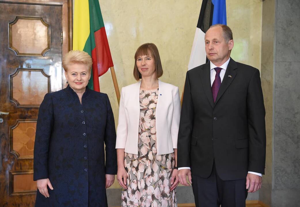 Taline susitiko dvi Baltijos šalių prezidentės