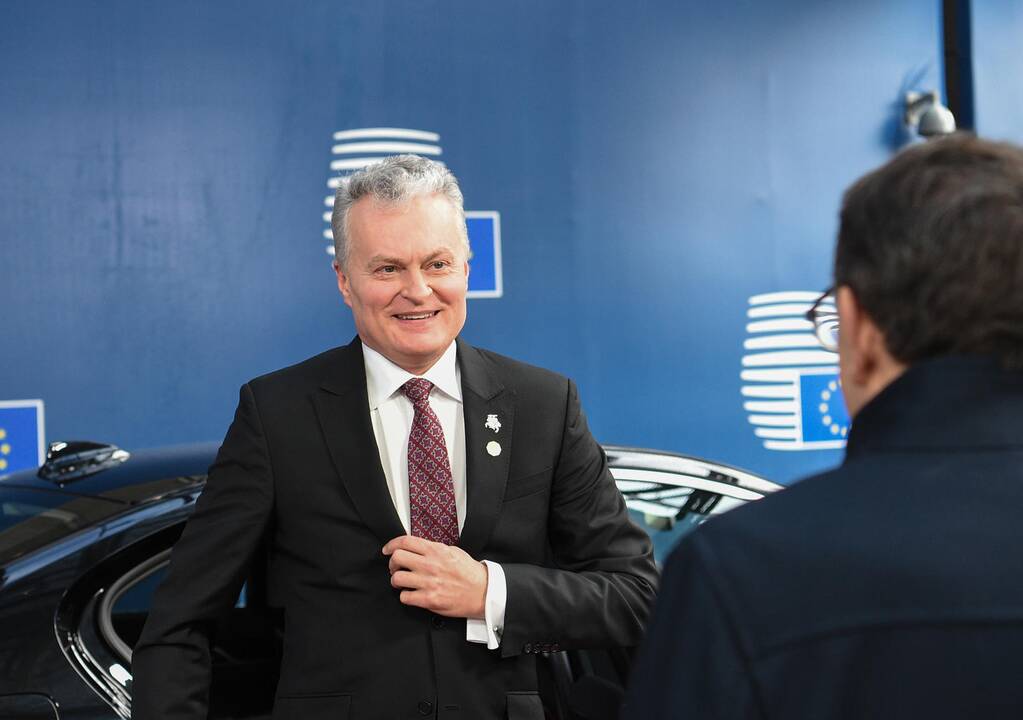 G. Nausėda – ES viršūnių susitikime