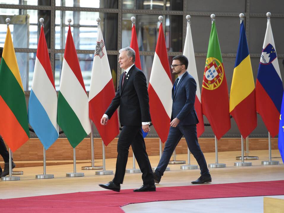 G. Nausėda – ES viršūnių susitikime