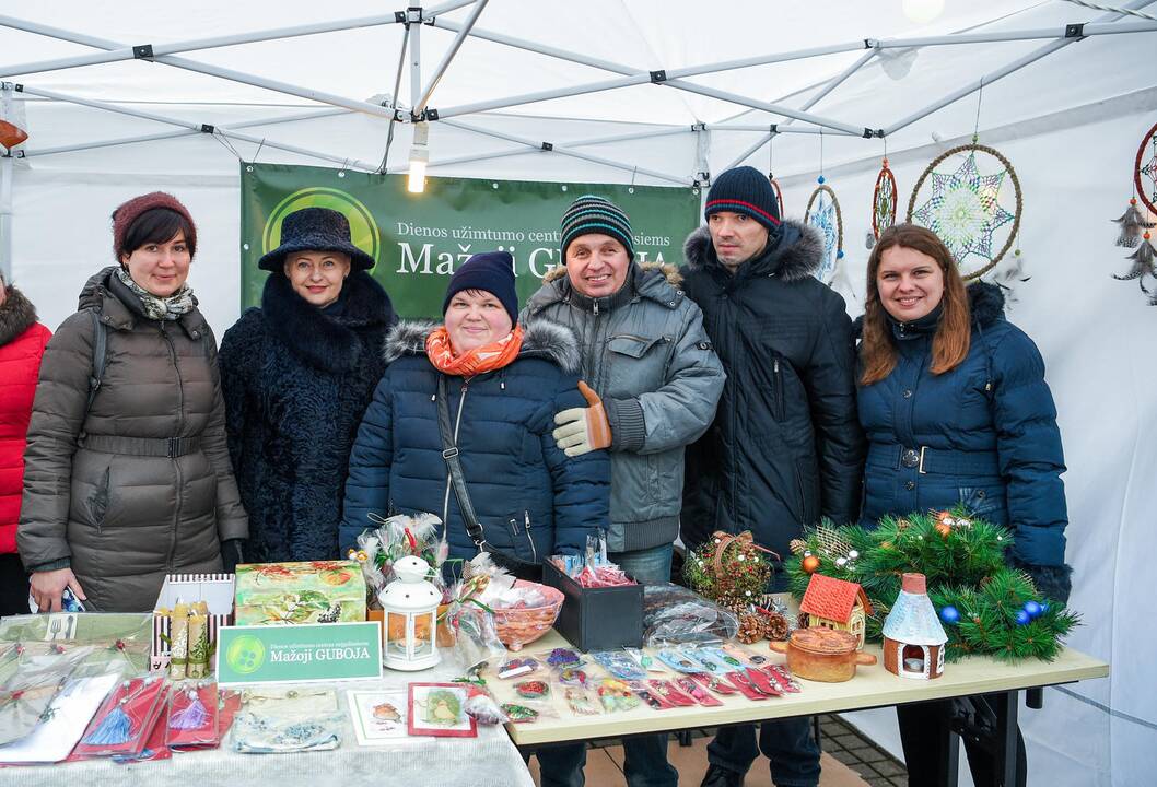 Kalėdinė mugė S. Daukanto aikštėje